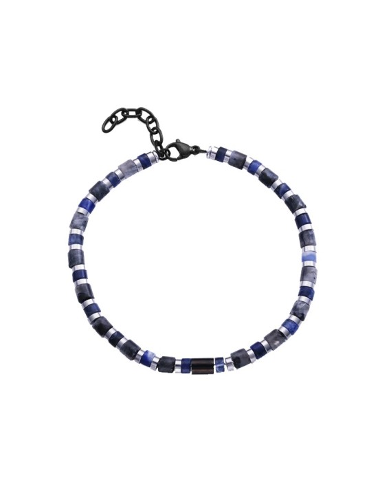 Pulsera Viceroy 14313P01013 Hombre Negra y Piedras | Joyería Parejo