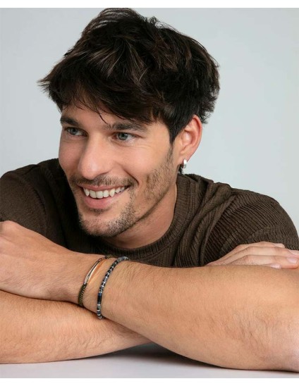 Pulseira Viceroy 14313P01013 Homem Preta com Pedras | Joyería Parej