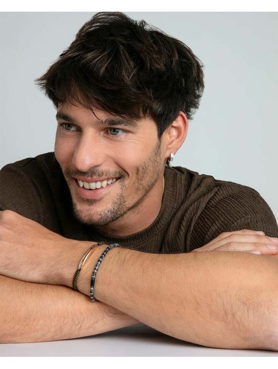 Pulsera Viceroy 14313P01013 Hombre Negra y Piedras | Joyería Parejo