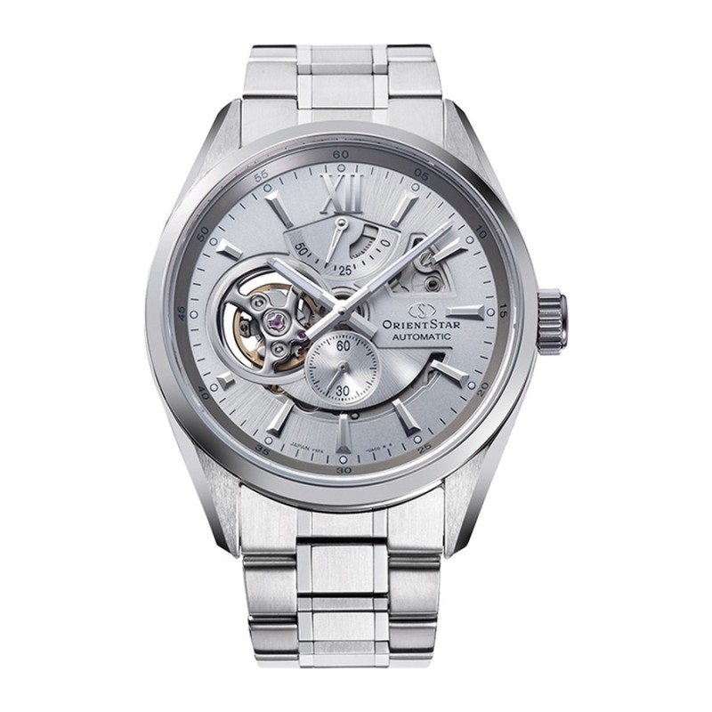 OrientStar 149-RE-AV0125S00B Men's Silver Steel Watch