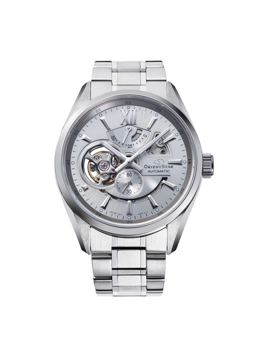 OrientStar 149-RE-AV0125S00B Men's Silver Steel Watch
