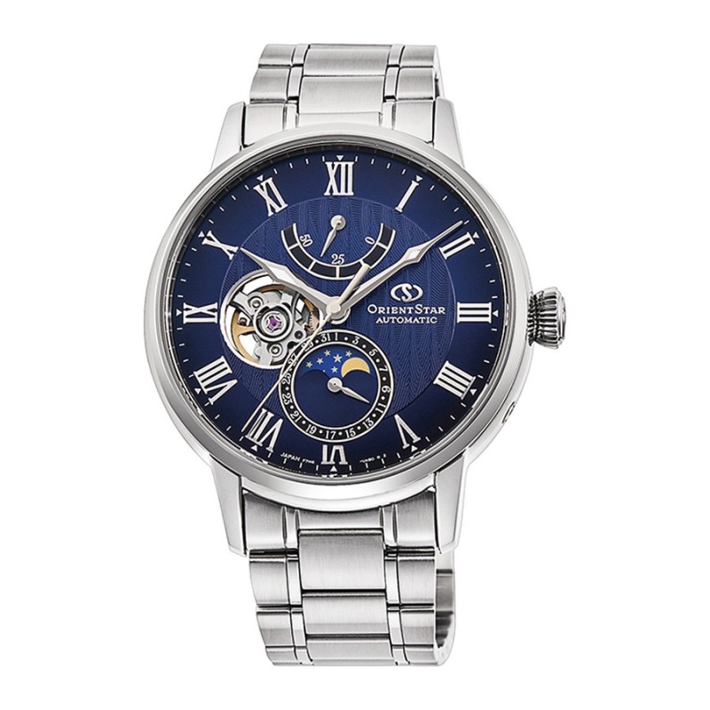 OrientStar 149-RE-AY0103L00B Men's Silver Steel Watch
