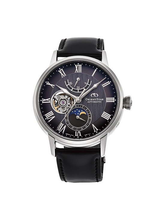 Relógio OrientStar 149-RE-AY0107N00B Homem Aço e Correia de Couro