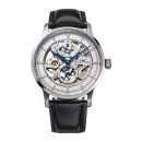 OrientStar Watch 149-RE-AZ0005S00B Men's Stainless Steel and Black Leather