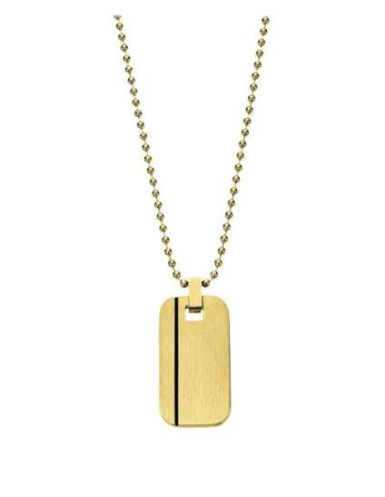 Colar Lotus Style LS2642-1/2 Homem Dourado | Joyería Parejo