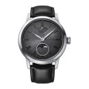 OrientStar Watch 149-RE-BW0005N00B Men's Stainless Steel and Black Leather Strap
