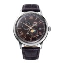 Orient Men's Watch RA-AK0804Y30B Automatic with Brown Leather Strap