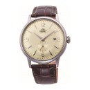Relógio Orient Homem RA-AP0003S30B Automático com caixa em aço e correia em pele castanha