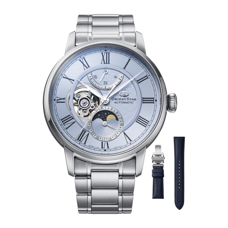 Reloj OrientStar 149-RE-BT0007L00B Hombre Acero plateado