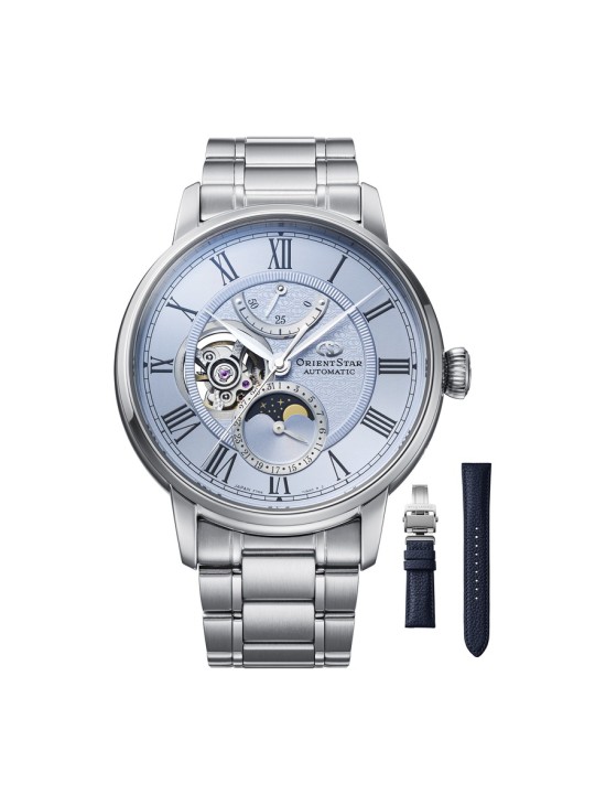 Relógio OrientStar 149-RE-BT0007L00B Homem Aço Prateado