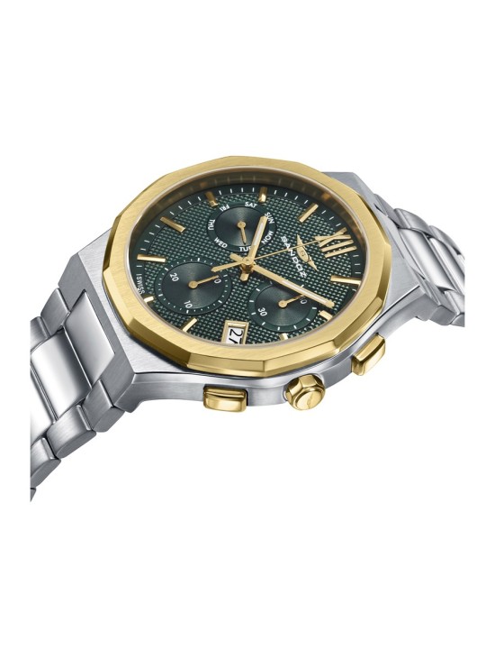Reloj Sandoz Style 83017-63 Hombre Acero con baño dorado