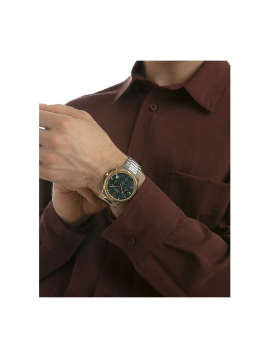 Sandoz Style 83017-63 Men's Gold-Plated Steel Watch