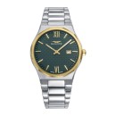 Reloj Sandoz 83013-63 Hombre Acero con bisel en IP dorado