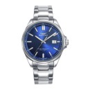 Relógio Sandoz 83001-37 Homem Aço com Mostrador Azul