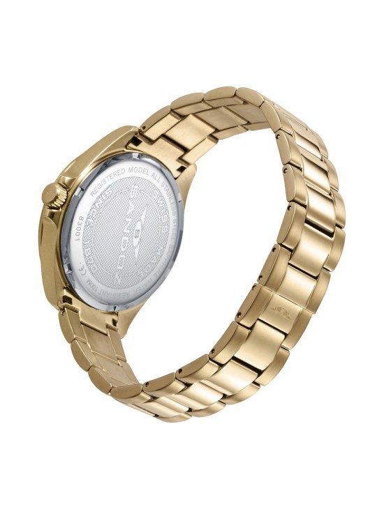 Reloj Sandoz 83001-97 Hombre Acero IP dorado