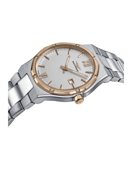Reloj Sandoz 83006-83 mujer acero IP rosa y diamantes