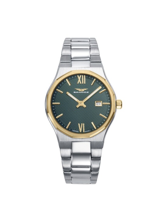 Sandoz 83004-63 Women's Elegant Gold-Plated Steel Watch