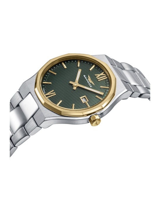 Reloj Sandoz 83004-63 mujer acero con baño dorado elegante