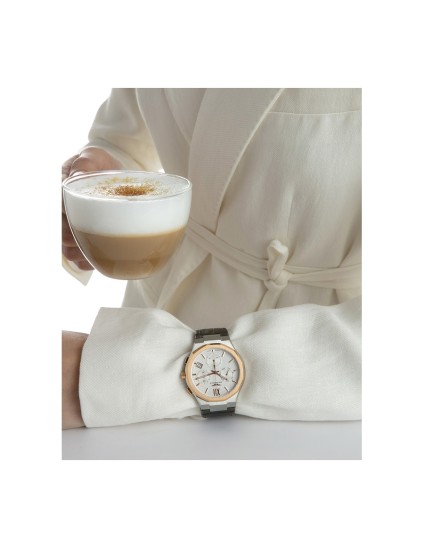 Sandoz Style 83015-03 Men's Watch with Chronograph & Rose IP Coatin