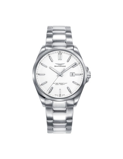 Relógio Sandoz 83000-97 Mulher Aço Inoxidável Polido