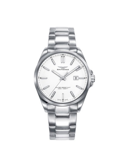 Relógio Sandoz 83000-97 Mulher Aço Inoxidável Polido