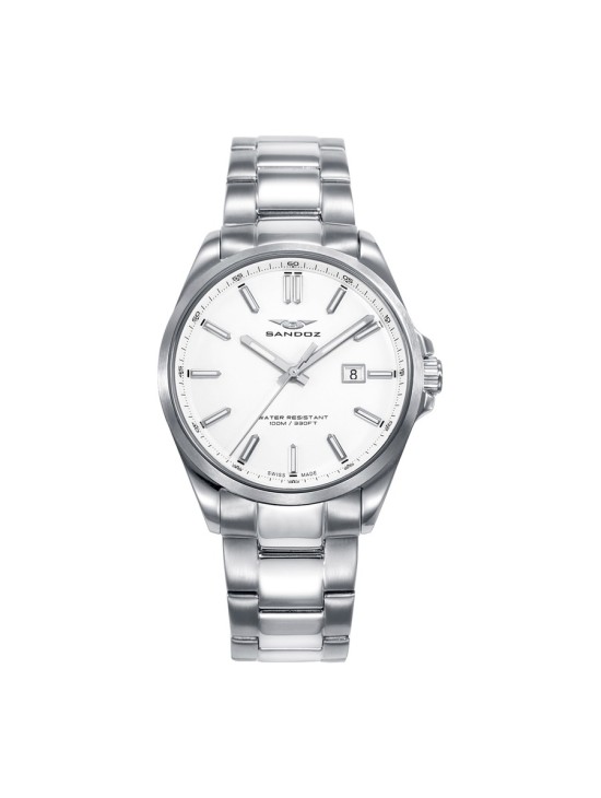 Relógio Sandoz 83000-97 Mulher Aço Inoxidável Polido