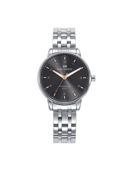 Reloj Mark Maddox MM1023-14 Mujer Acero con esfera gris