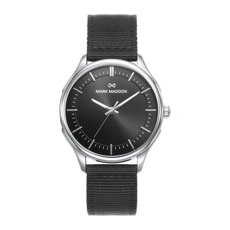 Reloj Mark Maddox HC1008-57 Hombre Acero correa nylon negra