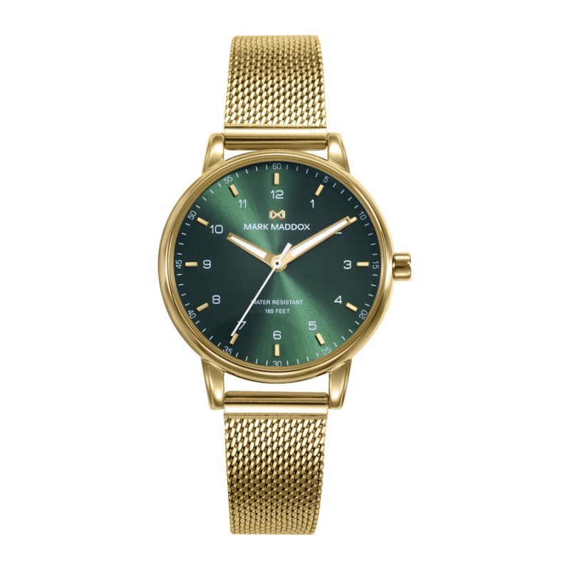 Reloj Mark Maddox MM1022-64 Mujer Acero IP dorado 32mm
