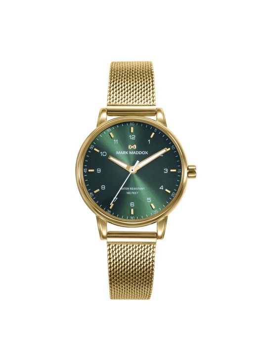 Mark Maddox MM1022-64 Women's 32mm Gold IP Steel Watch