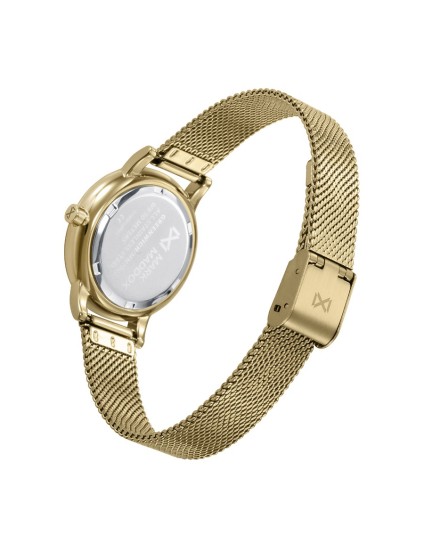 Reloj Mark Maddox MM1022-64 Mujer Acero IP dorado 32mm