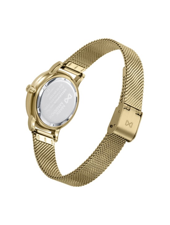 Mark Maddox MM1022-64 Women's 32mm Gold IP Steel Watch