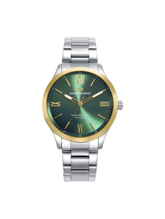 Relógio Mark Maddox HM1018-63 Homem Aço com Banho Dourado