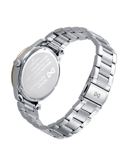 Relógio Mark Maddox HM1018-63 Homem Aço com Banho Dourado