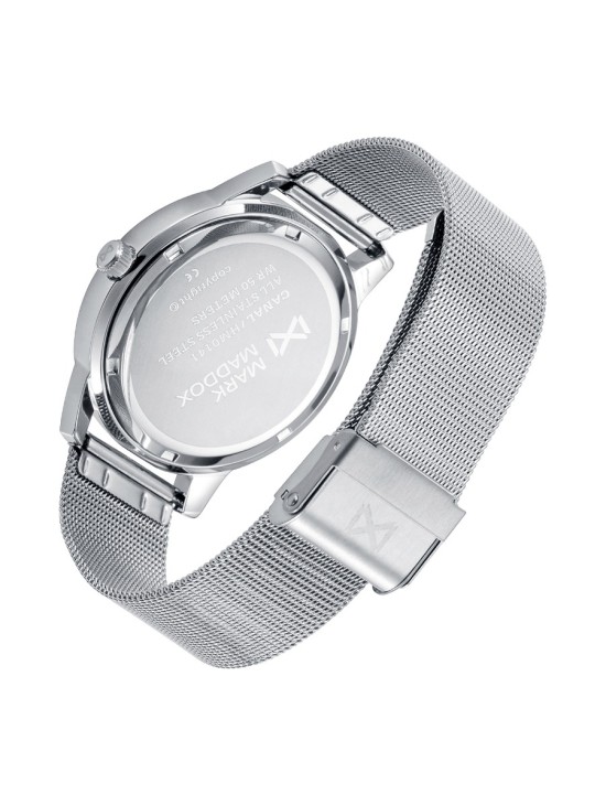 Reloj Mark Maddox HM0141-67 Hombre Acero con bisel dorado