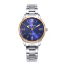 Relógio Mulher Mark Maddox MM1024-33 Aço com banho IP rosa e mostrador azul