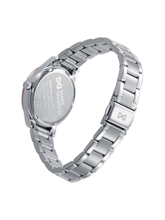 Relógio Mulher Mark Maddox MM1024-33 Aço IP Rosa e Mostrador Azul
