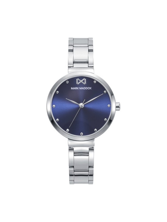 Reloj Mujer Mark Maddox MM1005-37 Acero con esfera azul