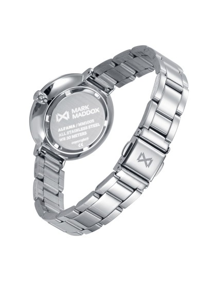 Reloj Mujer Mark Maddox MM1005-37 Acero con esfera azul