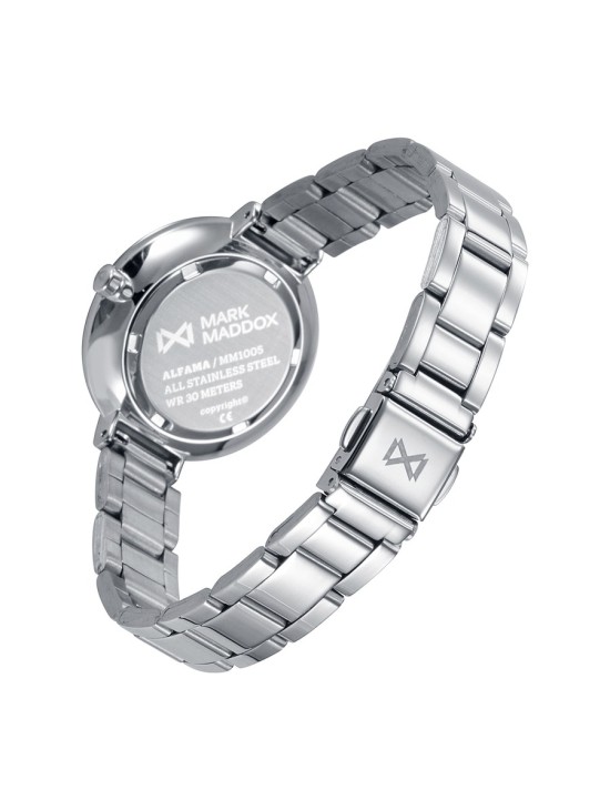 Mark Maddox MM1005-37 Women's Steel Watch with Blue Dial