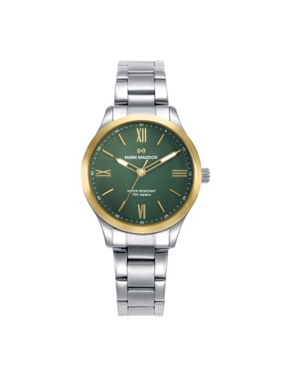 Relógio Mark Maddox MM1024-63 Mulher Aço com Banho Dourado