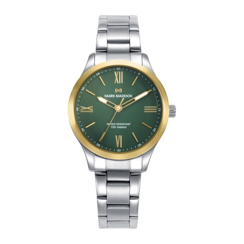 Mark Maddox MM1024-63 Women's Gold-Tone Stainless Steel Watch
