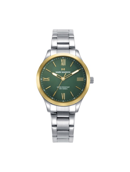 Mark Maddox MM1024-63 Women's Gold-Tone Stainless Steel Watch