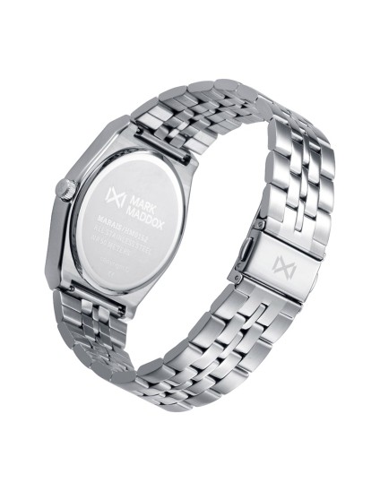 Mark Maddox HM0152-67 Men's Steel Watch with Green Dial