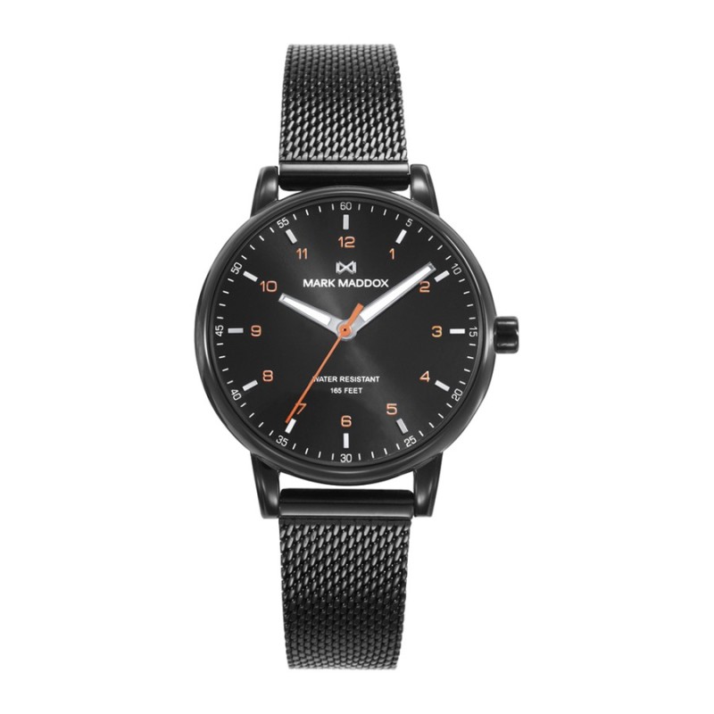 Mark Maddox MM1022-54 Women's Black IP Steel Watch