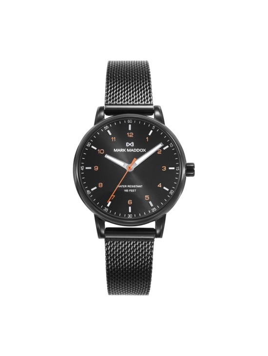 Mark Maddox MM1022-54 Women's Black IP Steel Watch