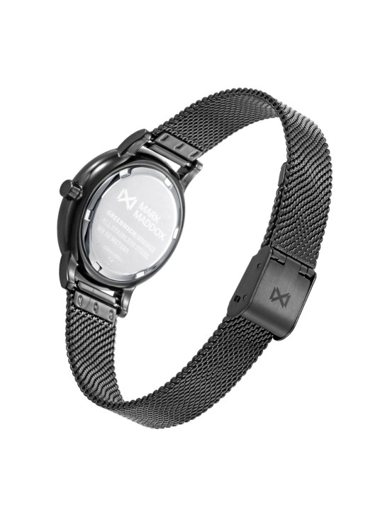 Reloj Mark Maddox MM1022-54 Mujer Acero con acabado IP negro