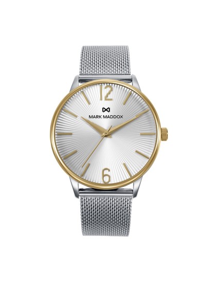 Relógio Mark Maddox HM1025-85 Homem Aço com IP Dourado
