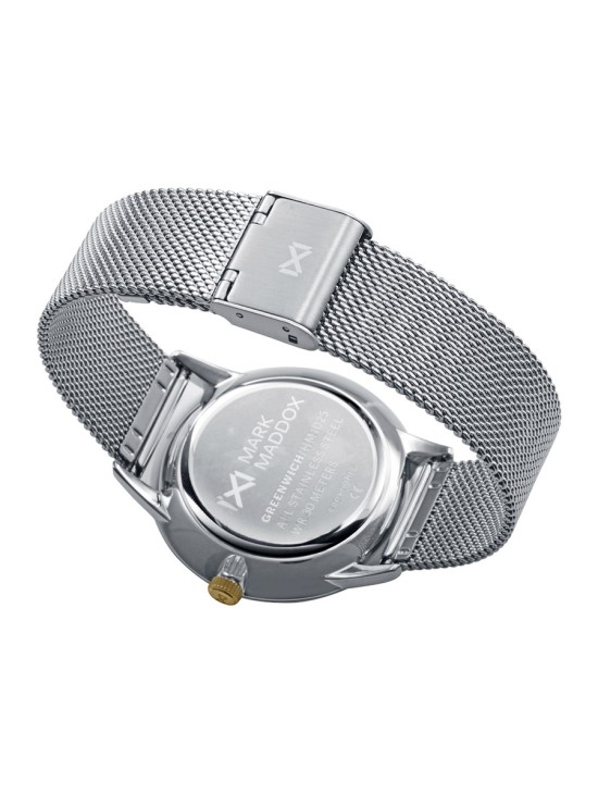 Relógio Mark Maddox HM1025-85 Homem Aço com IP Dourado
