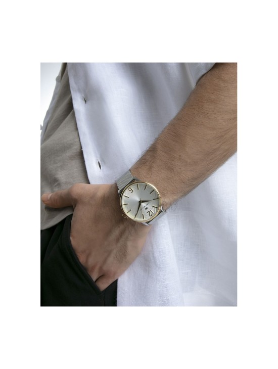 Reloj Mark Maddox HM1025-85 Hombre Acero con IP dorado